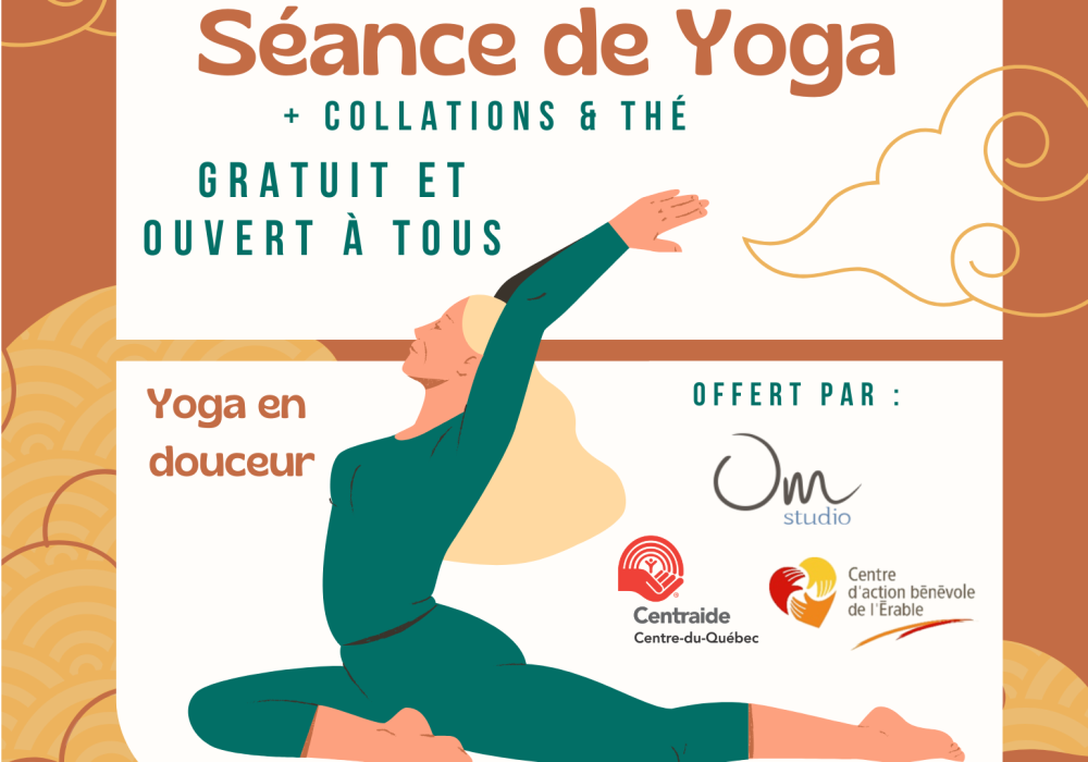 Séance de yoga